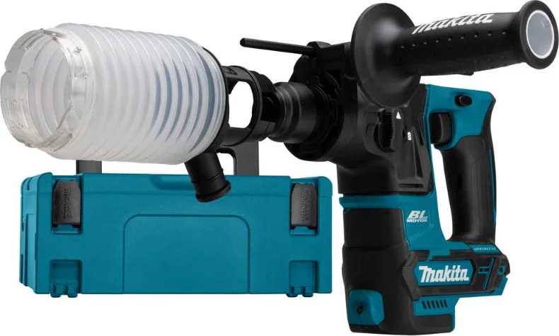 Makita HR166DZJ Accu Boorhamer SDS-Plus 1,1J incl. Stofafzuiging 12V Max Basic Body in Mbox
