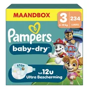 Pampers Baby Dry Luiers Paw Patrol Maat 3 (6-10 kg) 234 stuks