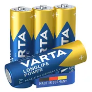 2x Varta Longlife Power Alkaline Batterijen AA 4 stuks