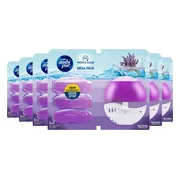 6x Ambi Pur Toiletblok Houder + 4 Navullingen Lavendel & Rozemarijn