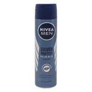 NIVEA Men Deodorant Spray Silver Protect Polar Blue 150 ml