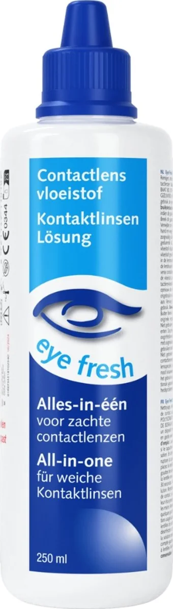 Eye Fresh Contactlens vloeistof Alles-in-één 250ML