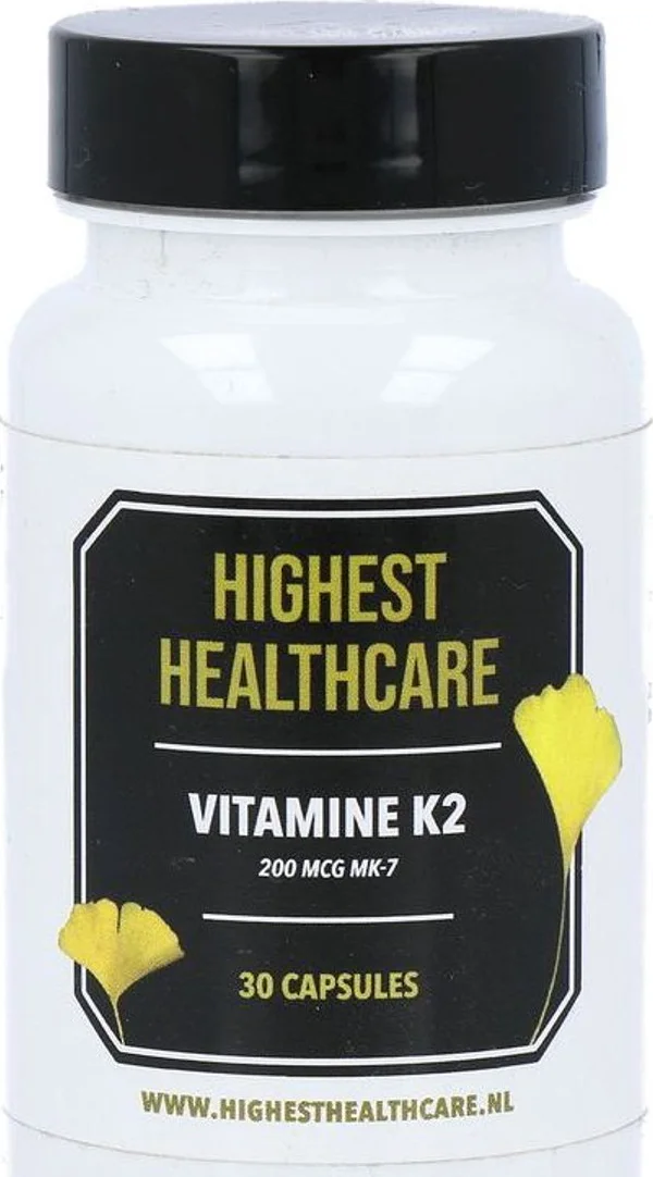 Highest Healthcare Vitamine K2 200mcg Capsules 30CP