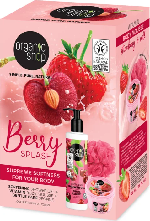Organic Shop Giftset Berry Splash Supreme Softness 1 set