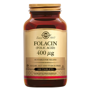 Solgar Folacin (Foliumzuur) 400 mcg Tabletten 100TB