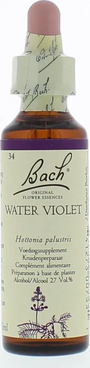 Bach Flower Remedies Waterviolier 34 20ML
