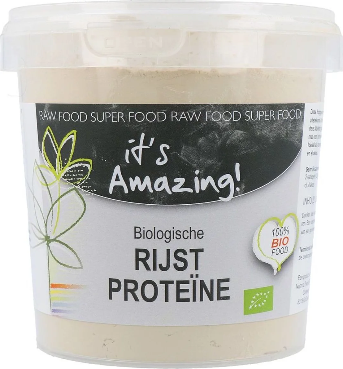 Its Amazing Biologische Rijst Proteïne 300GR