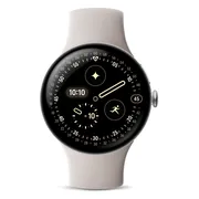 Google Pixel Watch 4 Zilver/Crème 45 mm