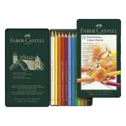 Faber-Castell kleurpotloden - Polychromos - blik 12 stuks - FC-110012