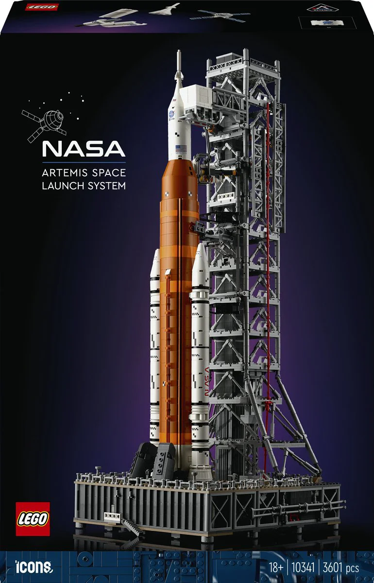 LEGO Icons NASA Artemis ruimtelanceersysteem 10341