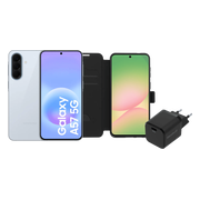 Samsung Galaxy A57 128GB Lichtblauw 5G + Basis Accessoirepakket