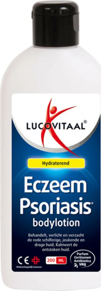 3x Lucovitaal Eczeem Psoriasis Bodylotion 200 ml