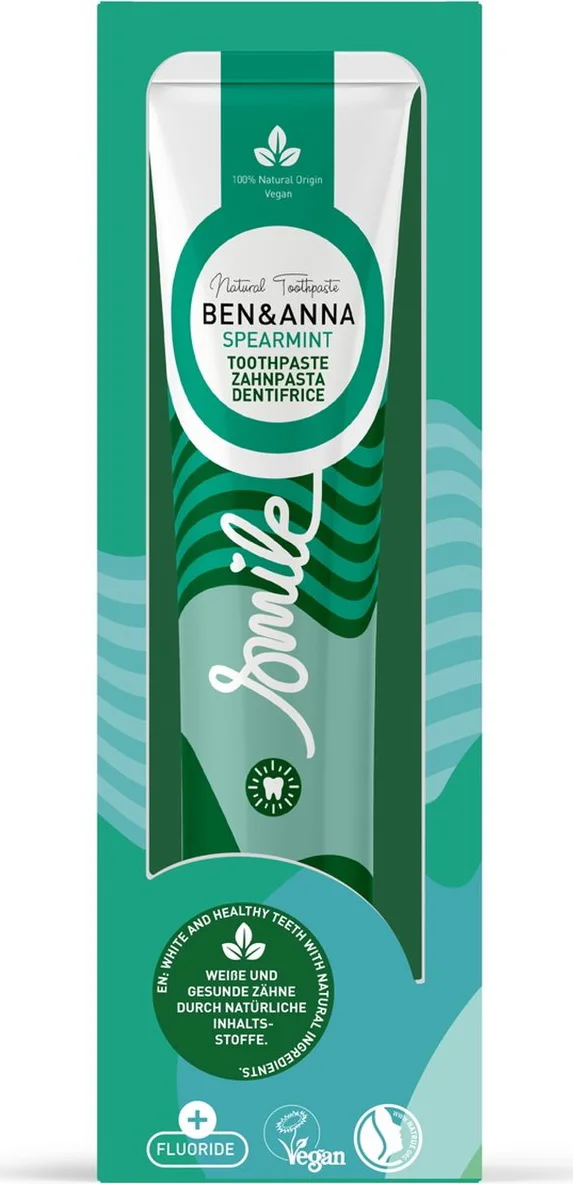 Ben & Anna Spearmint Toothpaste 98GR