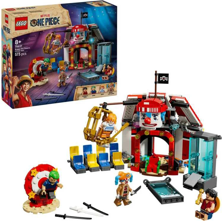 LEGO One Piece Circustent van Buggy de Clown 75637