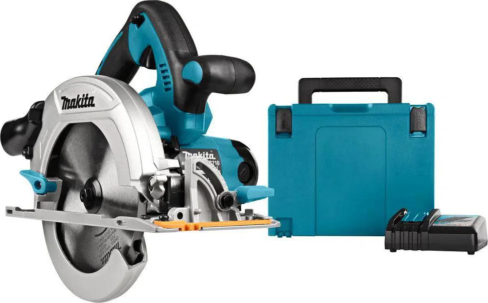 Makita DHS710RT2J Accu Cirkelzaag 190mm 2x18V 5.0Ah in Mbox