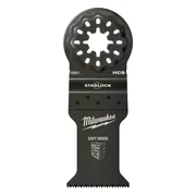 Milwaukee Starlock hout Invalzaagblad 35x42mm - 48906001