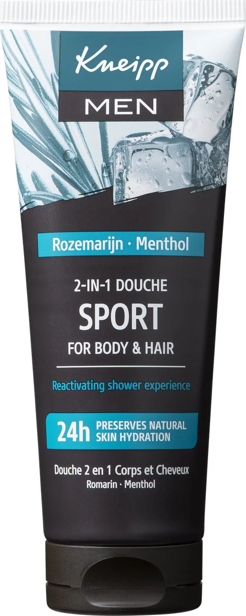 Kneipp Mini 2-in-1 Men Douchegel & Shampoo Sport 75ML