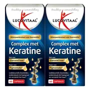2x Lucovitaal Complex met Keratine 60 capsules