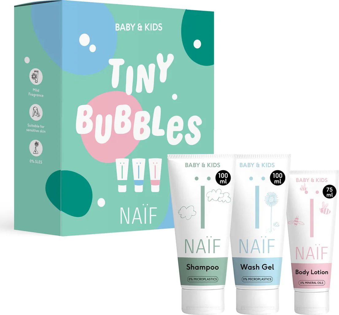 Naif Baby & Kids Tiny Bubble Gift Set