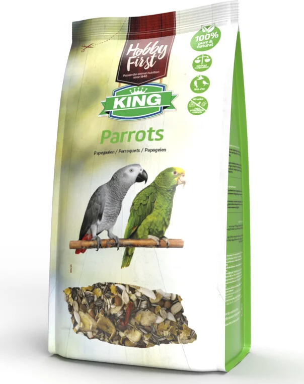 3x HobbyFirst King Papegaai 3 kg