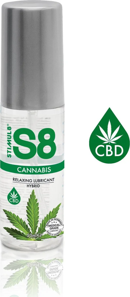 Eros Stimul8 S8 Cannabis Relaxing Lubricant 50ML