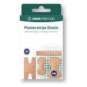 Sana First Aid Elastisch Vingerpleisters Assorti 14ST