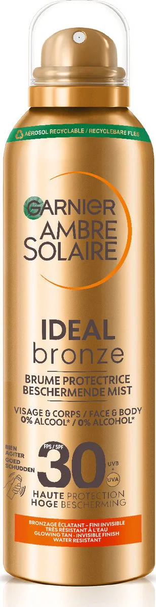 Garnier Ambre Solaire Ideal Bronze Beschermende Mist SPF 30 150 ml