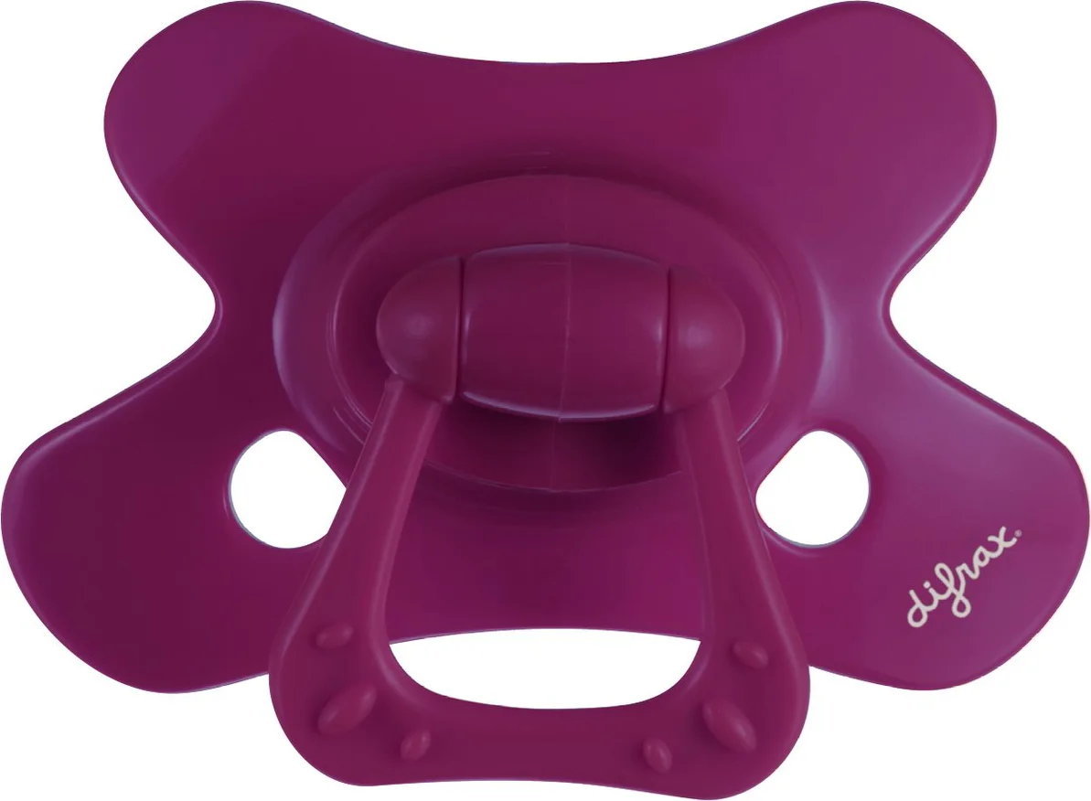 Difrax Fopspeen Natural 12+ Maanden Uni Wildberry