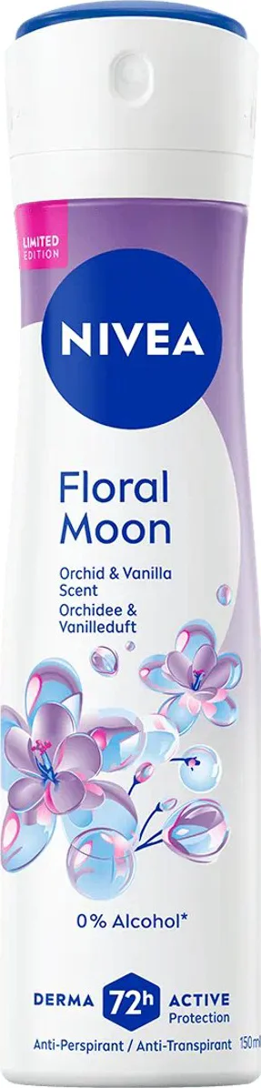 Nivea Floral Moon Orchid & Vanilla Scent Anti-transpirant 150ML