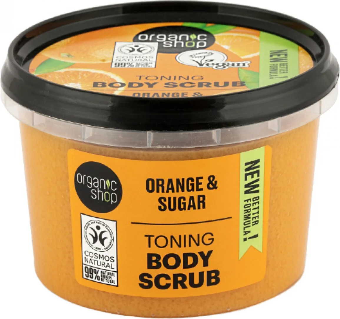 Organic Shop Body Scrub Orange 250 ml