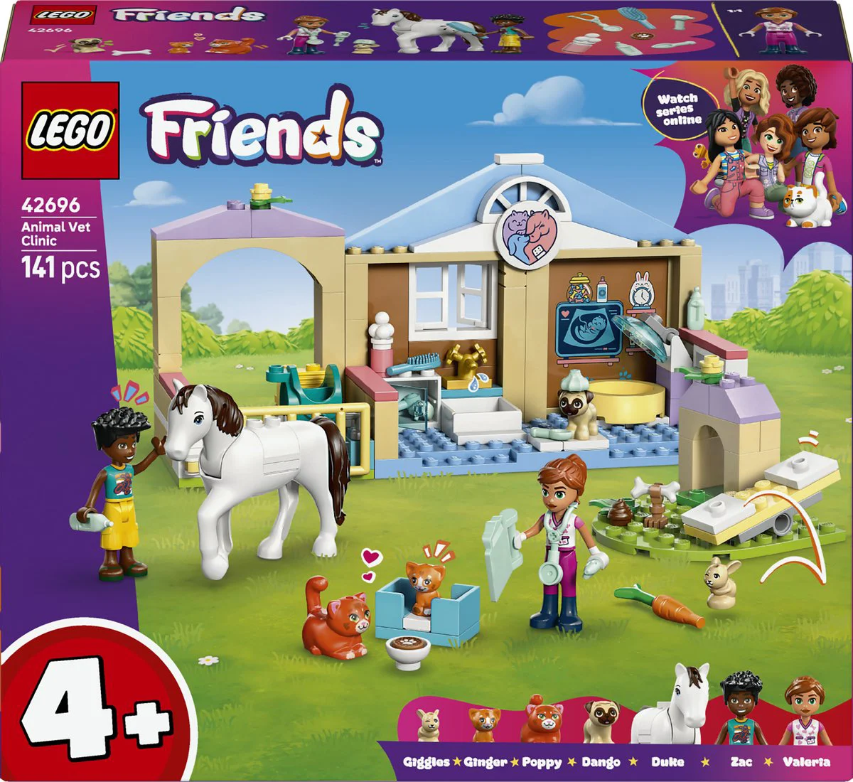 LEGO Friends Huisdierenkliniek 42696