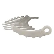 Makita 198426-9 Vervangingsmessen gebogen kunststof VE=12