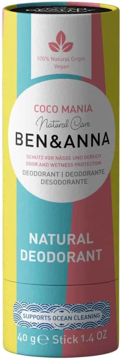 Ben & Anna Deodorant Stick Coco Mania 40GR