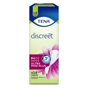 TENA Discreet Ultra Mini Plus Inlegkruisjes 24ST