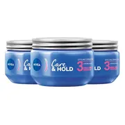 3x NIVEA Crème Gel Care & Hold 3 150 ml
