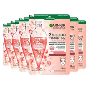 6x Garnier Tissuemasker 2 Millions Probiotics 22 gr