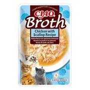 Ciao Broth Kattensnack Chicken & Scallop 40 gr
