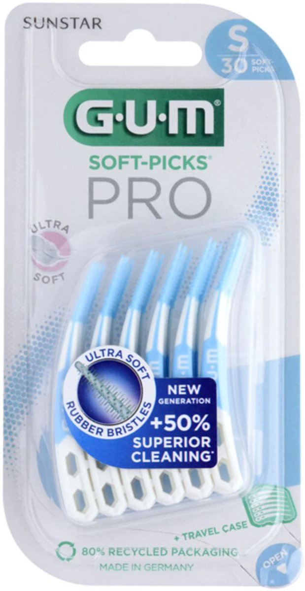 GUM Soft Picks Pro Small Ragers 30ST