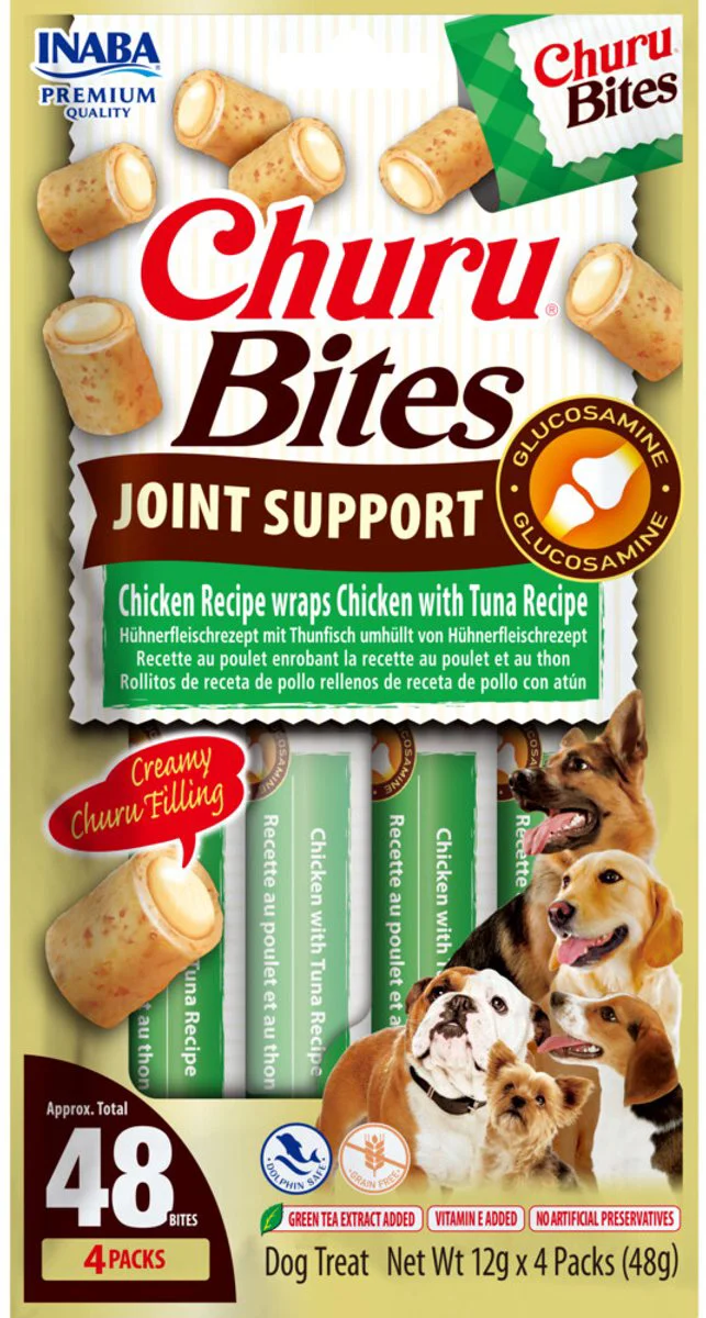 Ciao Hondensnack Churu Rolls Kip - Tonijn 4x12 gr