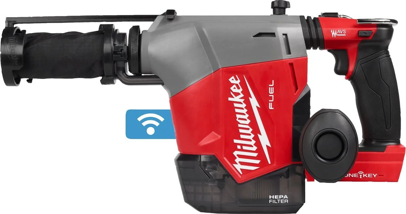 Milwaukee M18 FUEL™ FHAFOH16-0 ONE-KEY™ Accu boorhamer SDS-Plus 2,3J met geïntegreerde stofafzuiging 18V Basic Body - 4933493531