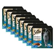 8x Sheba Perfect Portions Kattenvoer Natvoer Tonijn in Saus 3 x 2 stuks