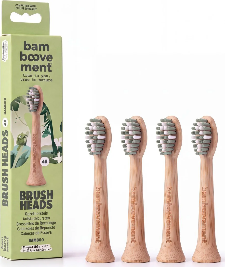Bamboovement Bamboe Opzetborstels 4ST