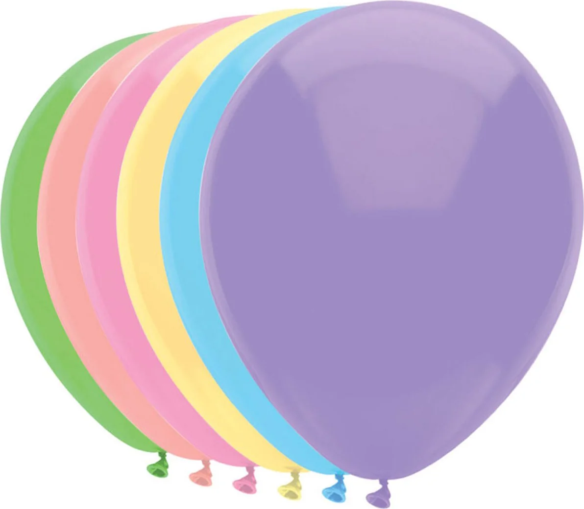 Haza Original Ballonnen Pastel 30 Cm Latex 10 Stuks