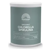 Mattisson HealthStyle Organic Chlorella Spirulina Poeder 125GR