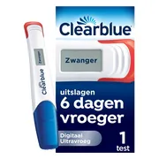 Clearblue Zwangerschapstest Digitaal Ultravroeg