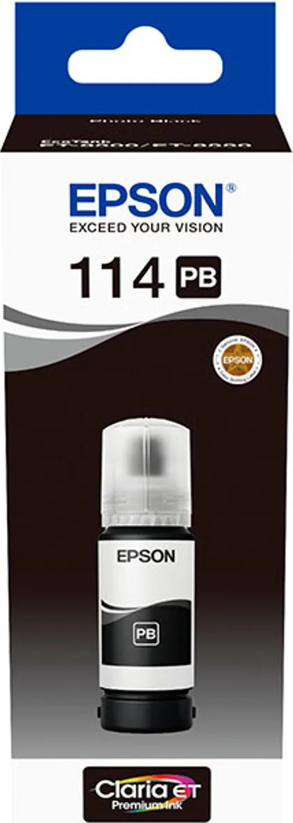 Epson 114 Inktflesje Fotozwart