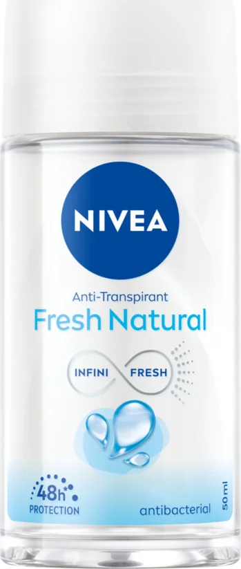 3x NIVEA Deodorant Roller Fresh Natural 50 ml