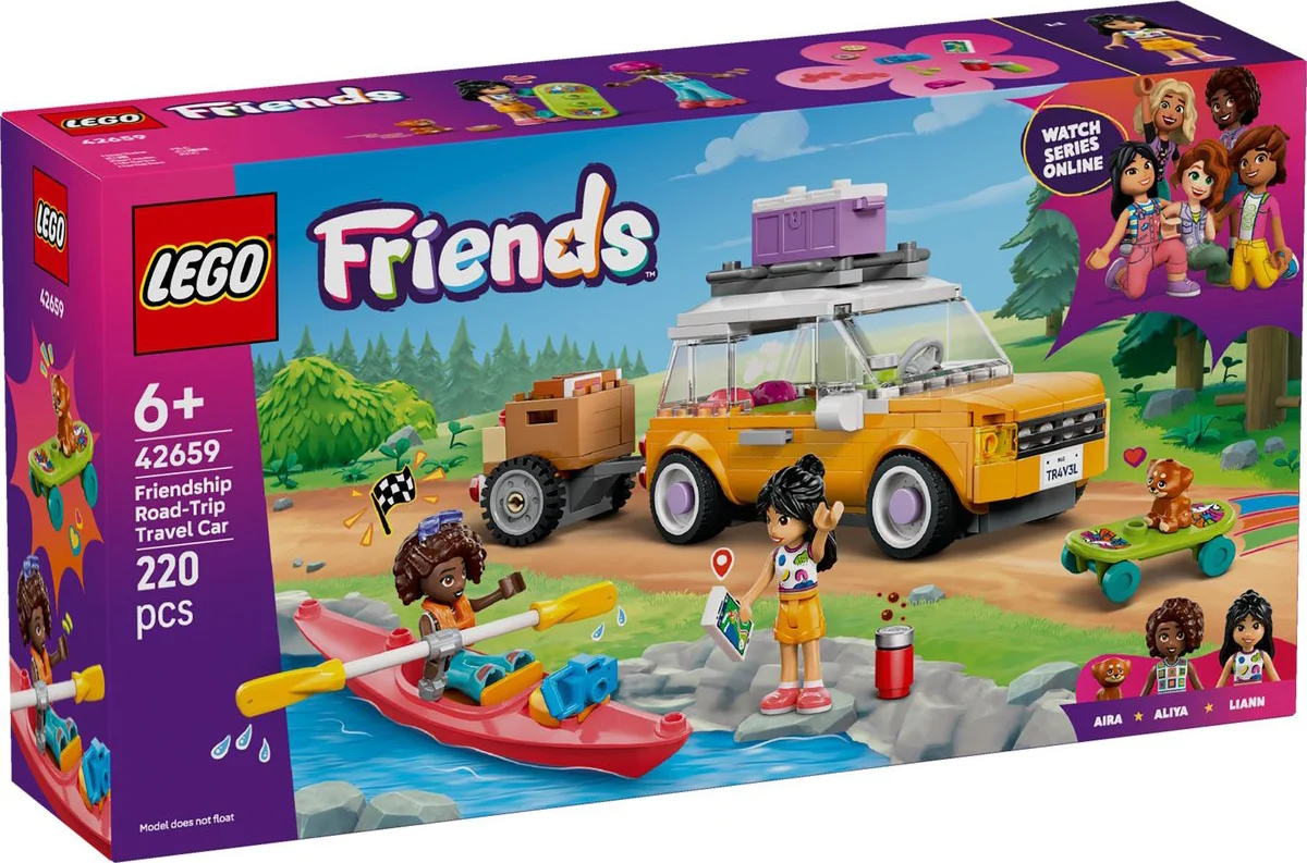 LEGO Friends Samen op roadtrip 42659