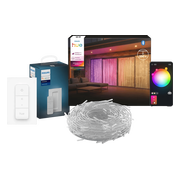Philips Hue LED Lichtgordijn 1,35 x 2 meter + Dimmer