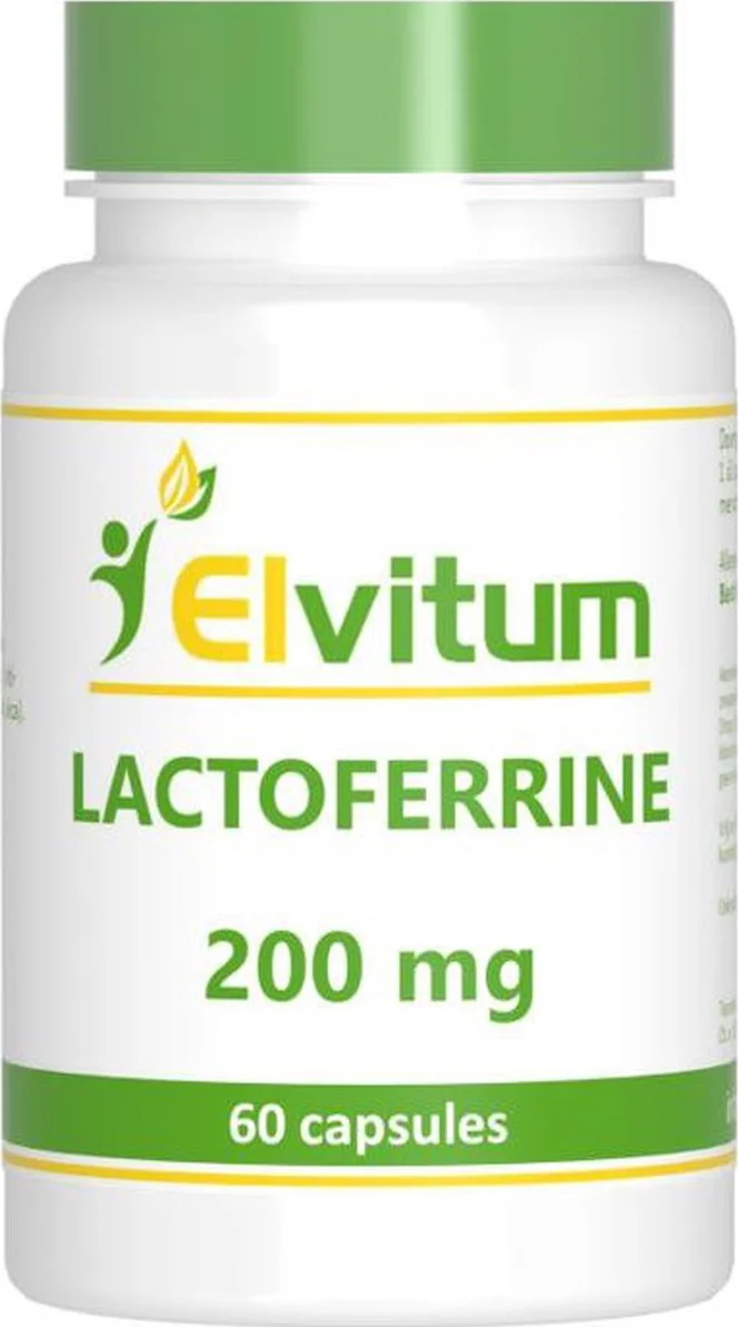 Elvitum Lactoferrine 200mg Capsules 60CP